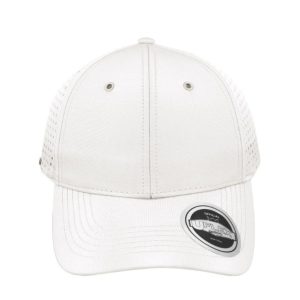 U15618WHITE - Uflex High Tech 6P Curved Peak - White