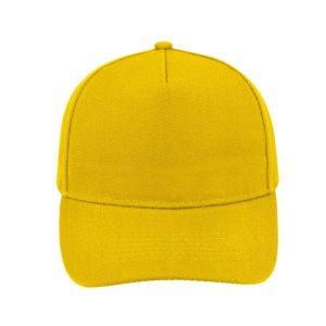 V5038YELLOW - 5 Panel Acrylic Cap - Yellow