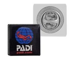 Lapel Badge Pin Clip - STD Size (30mm x 30mm)