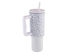 1200ml Leopard Print Travel Mug