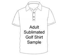Sample - 2XL Custom Unisex Sub Golf Shirt