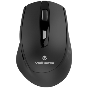 Volkano Chrome Series Wireless Mouse - Black