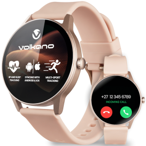 Volkano Soul Series Smart Watch - Gold
