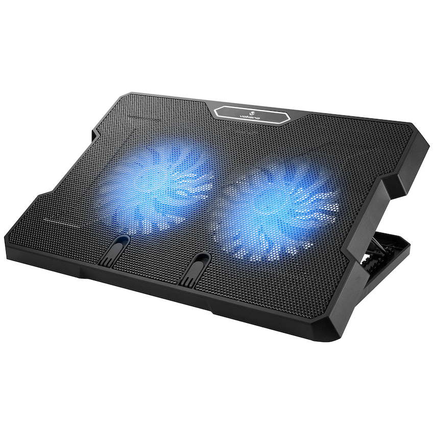 Volkano Crisp Series Upright 45-Degree Cooling Pad - Dual Fan