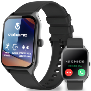 Volkano Life Series Smart Watches - Black