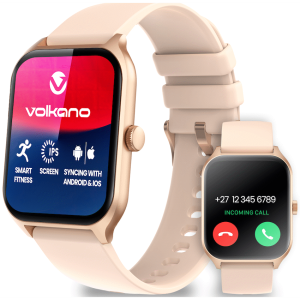 Volkano Life Series Smart Watches - Gold