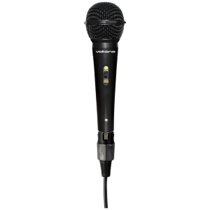 Volkano Ace Series Metal Wired Dynamic Vocal Microphone - Black