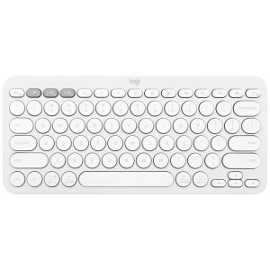 Logitech(R) Pebble Keys 2 K380s - Tonal White