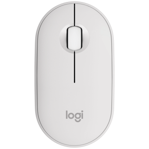 Logitech(R) Pebble Mouse 2 M350s  - TONAL WHITE - BT - DONGLELESS