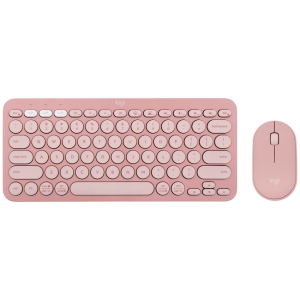 Logitech(R) Pebble 2 Combo - Tonal Rose