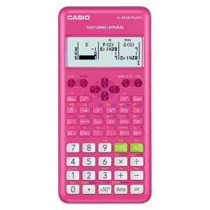 Casio FX-82 ZA Plus II Calculator - Pink