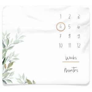 Baby Milestone Blanket - Forest