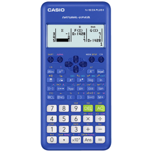 Casio FX-82 ZA Plus II Calculator - Blue
