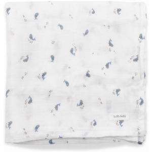 Muslin Swaddle Blanket - Ocean