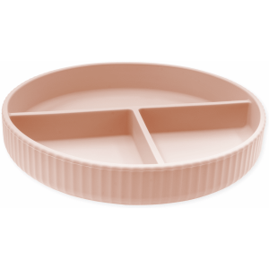 Silicone Suction Plate - Rose