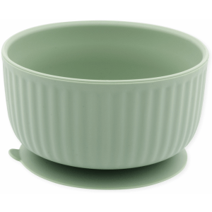 Silicone Suction Bowl - Sage