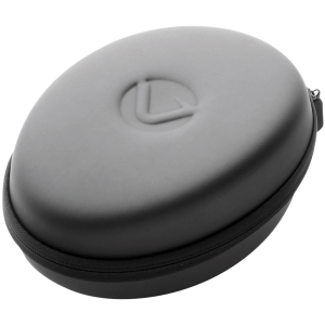 Volkano Shell Elliptical Headphone Case - Black