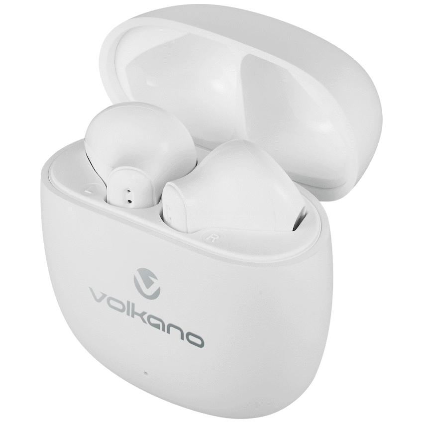 Volkano Sleek Series TWS Earphones - White - Image 6