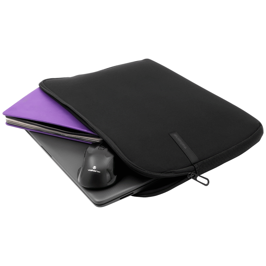 Volkano Wrap Series Laptop Sleeve 15.6" - Black - Image 17