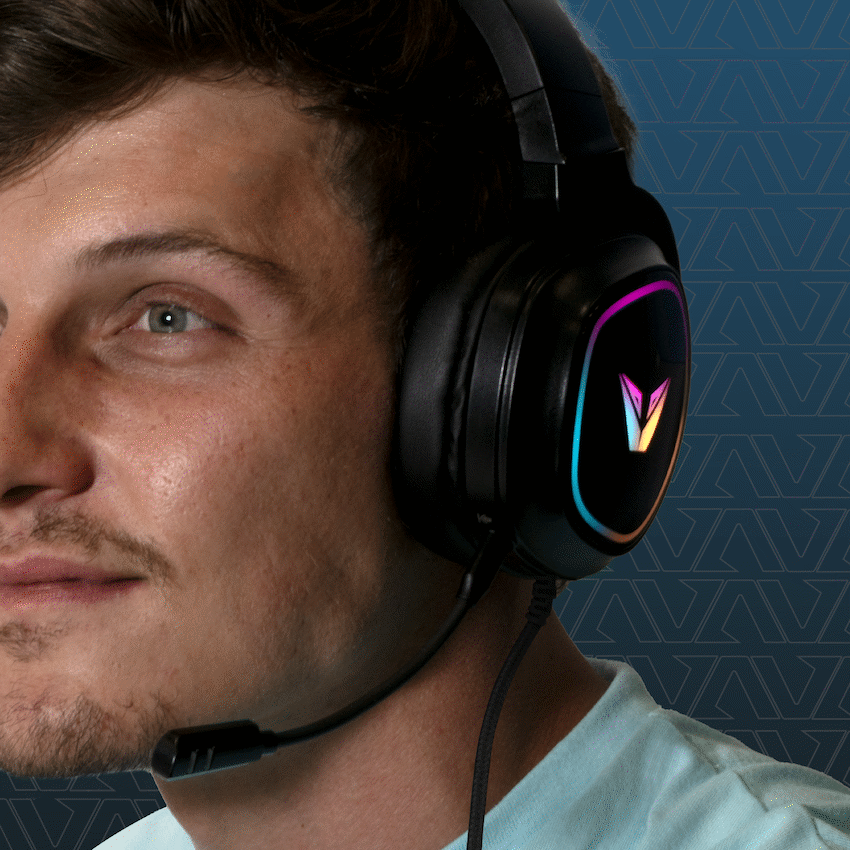 VX Gaming Thunder series Gaming Headset RGB - Image 9