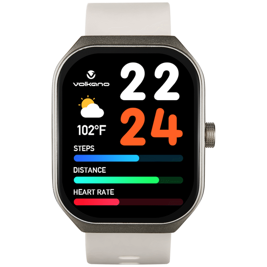 Volkano Spirit Series Smart Watch - Starlight Silver - Image 18
