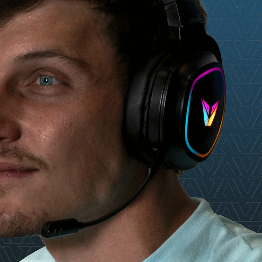 VX Gaming Stealth Series Wireless Gaming Headset - RGB - Image 6