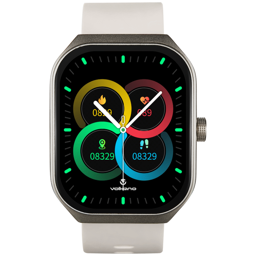 Volkano Spirit Series Smart Watch - Starlight Silver - Image 21