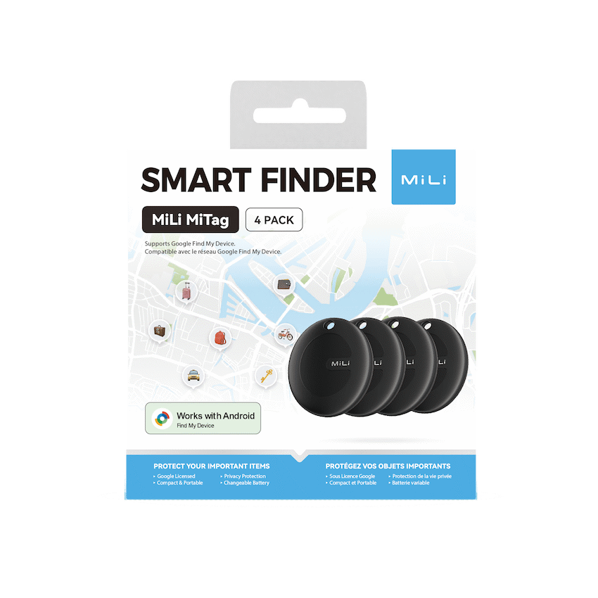 MiTag Android Tag with Keyring - 4 Pack - Image 4