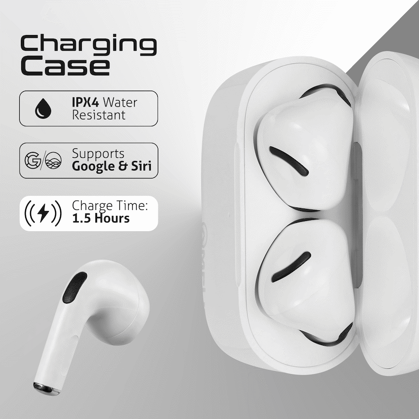 Amplify Astro 2 Series True Wireless Earphones - White - Image 17