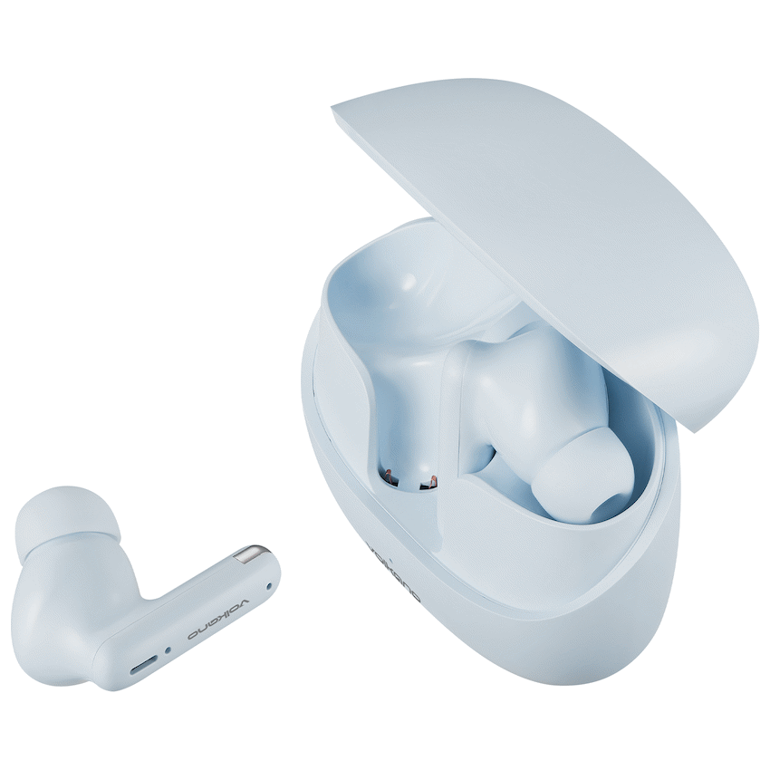 Volkano Jupiter Series TWS Earphones - Pastel Blue - Image 4