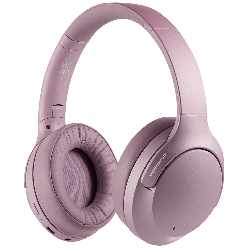 Volkano Odyssey ANC Bluetooth Wireless Headphone - Rose Gold - Image 6