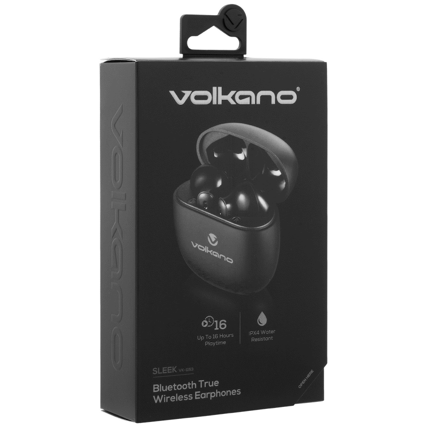 Volkano Sleek Series TWS Earphones - Black - Image 5
