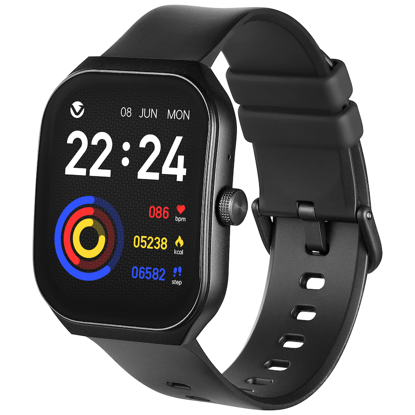 Volkano Spirit Series Smart Watch - Black - Image 11