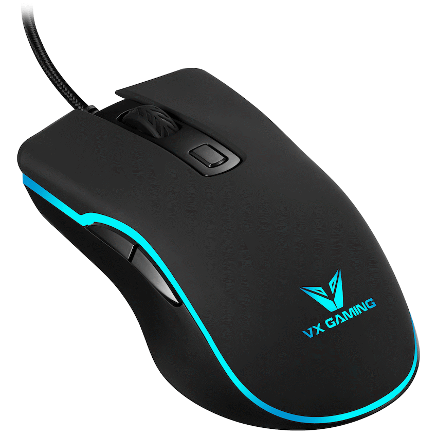 VX Gaming Hypnos Series Gaming Mouse with Rainbow Lighting - Image 6
