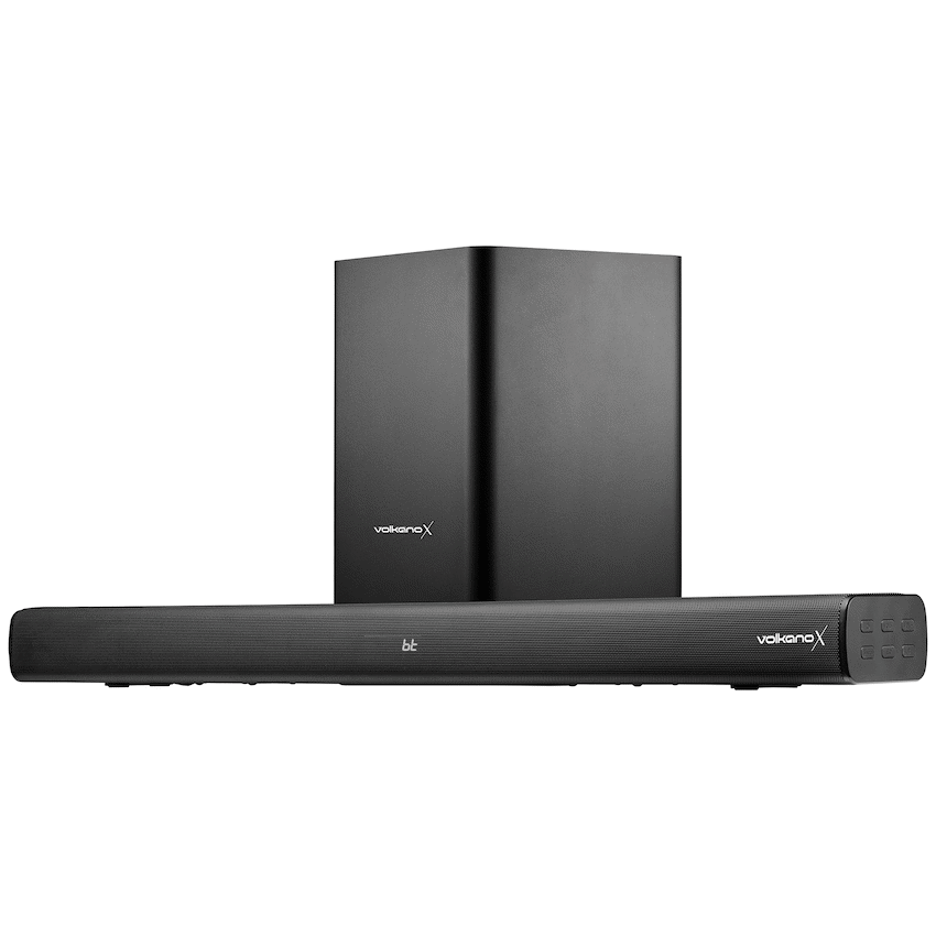 VolkanoX Supersonic 2 Series 2.1 200w Soundbar System with Wireless Subwoofer - Black - Image 2