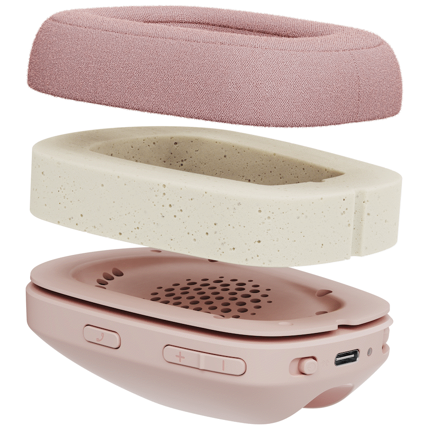 Logitech(R) Zone Vibe 100 Wireless Headphones - Rose - Image 9