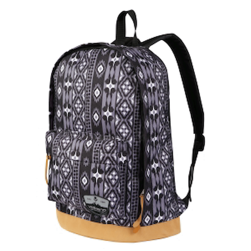 Volkano Suede Series Backpack - Ethnic - Dark Grey - Image 3