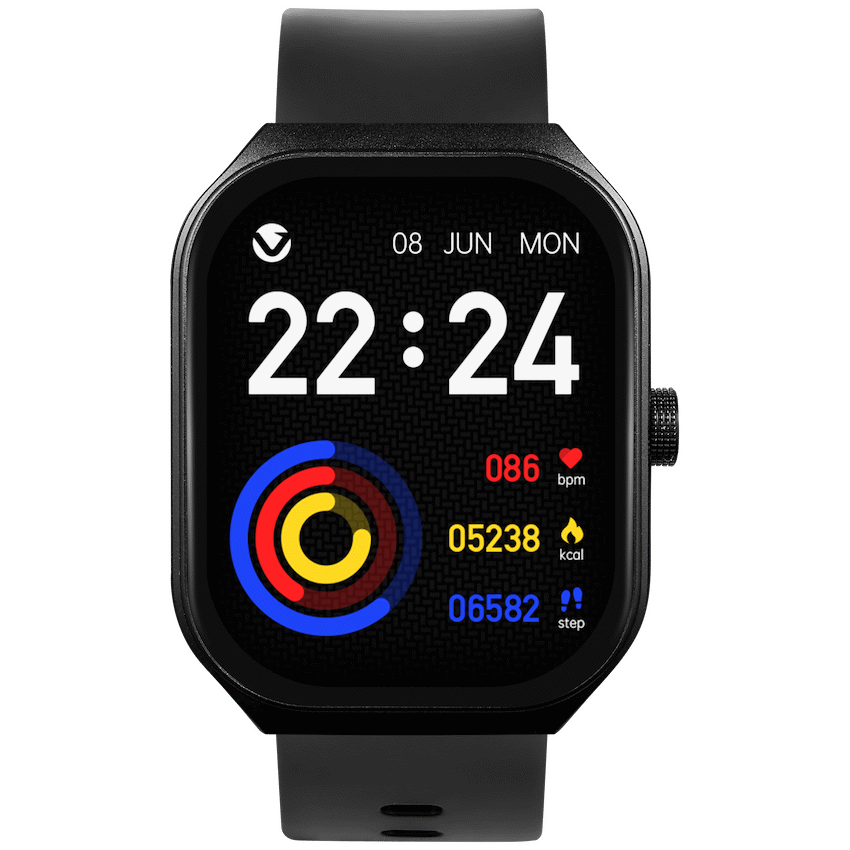 Volkano Spirit Series Smart Watch - Black - Image 2