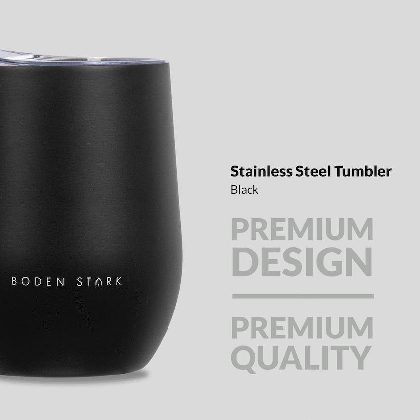 Boden Stark Tumbler 350ml - Black - Image 5