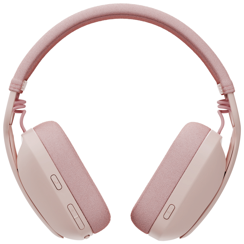 Logitech(R) Zone Vibe 100 Wireless Headphones - Rose - Image 2