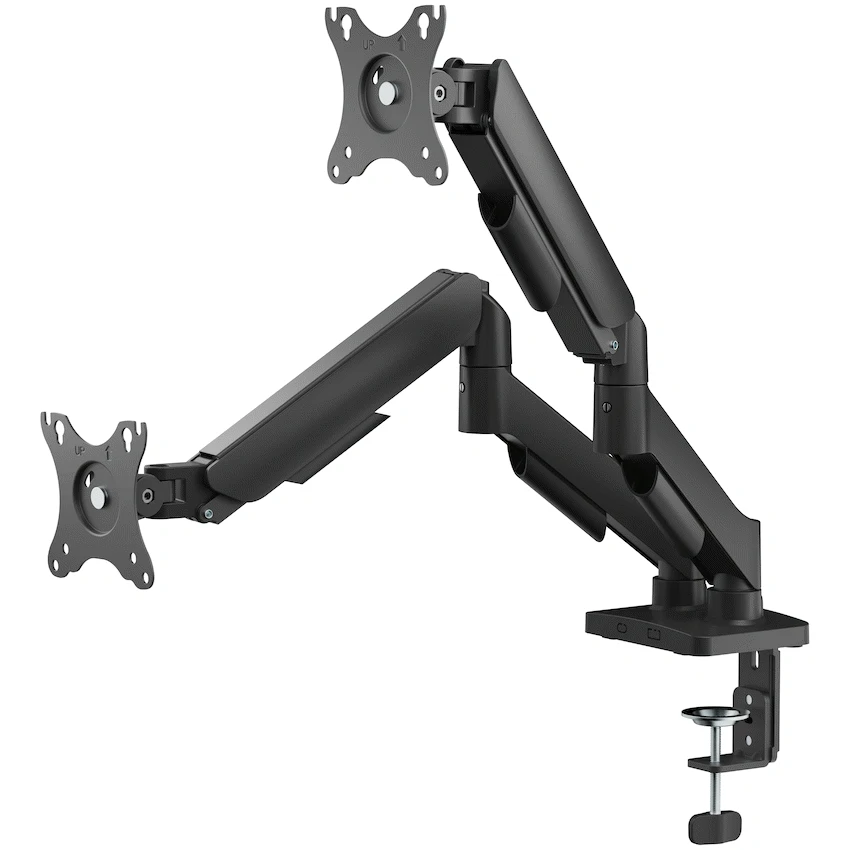 Volkano Steel Series Full Motion Dual Monitor Desk Mount 17" - 32" - Image 4