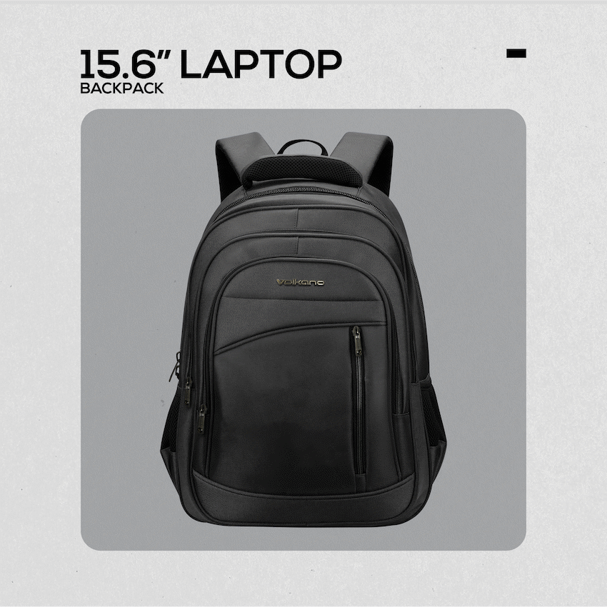 Volkano Spectre 15.6" Laptop Backpack - Black - Image 17