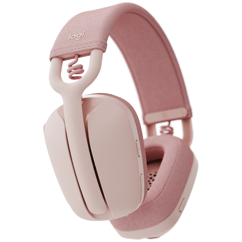 Logitech(R) Zone Vibe 100 Wireless Headphones - Rose - Image 5
