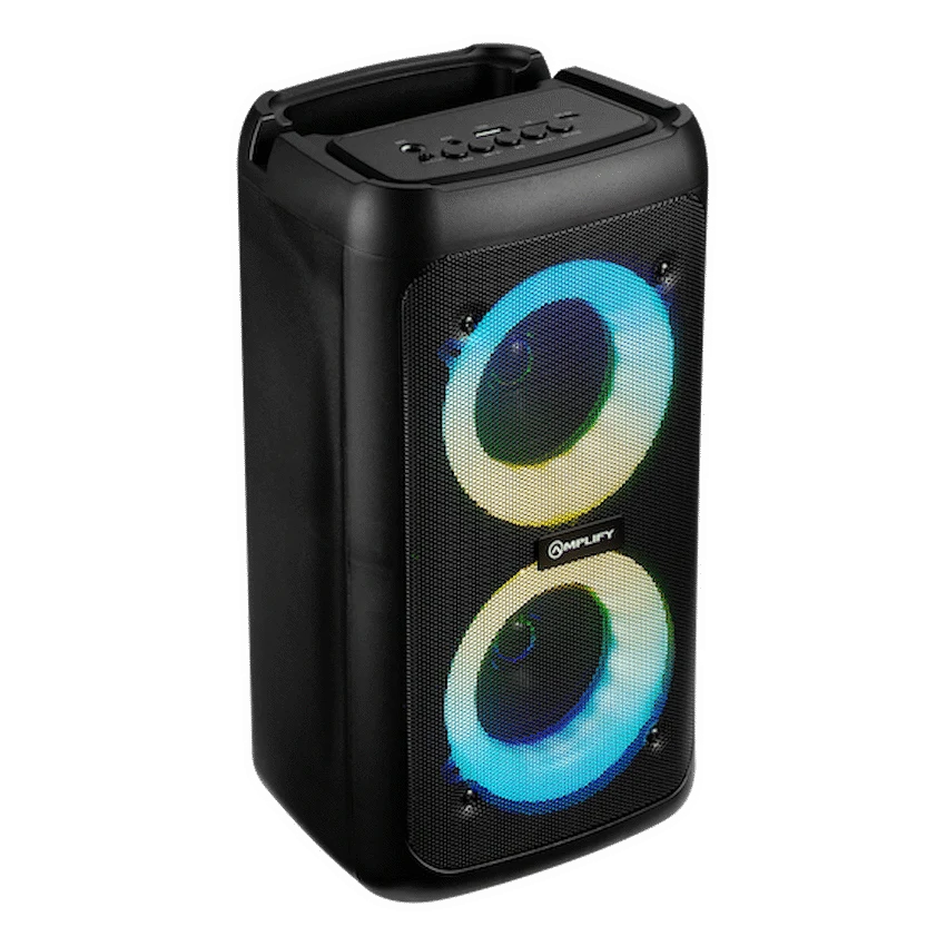 Amplify Mini Megavibe Series Dual 3" Party Speaker - Black - Image 6