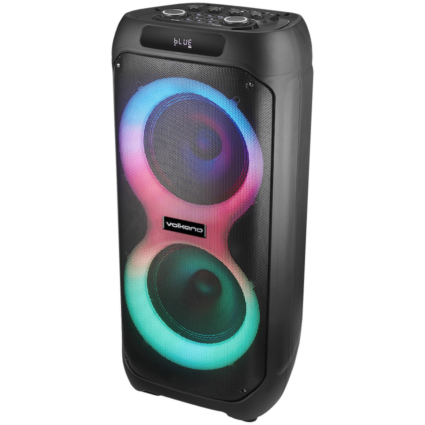 Volkano Motion Dual 10" Party Speaker - Black - Image 4