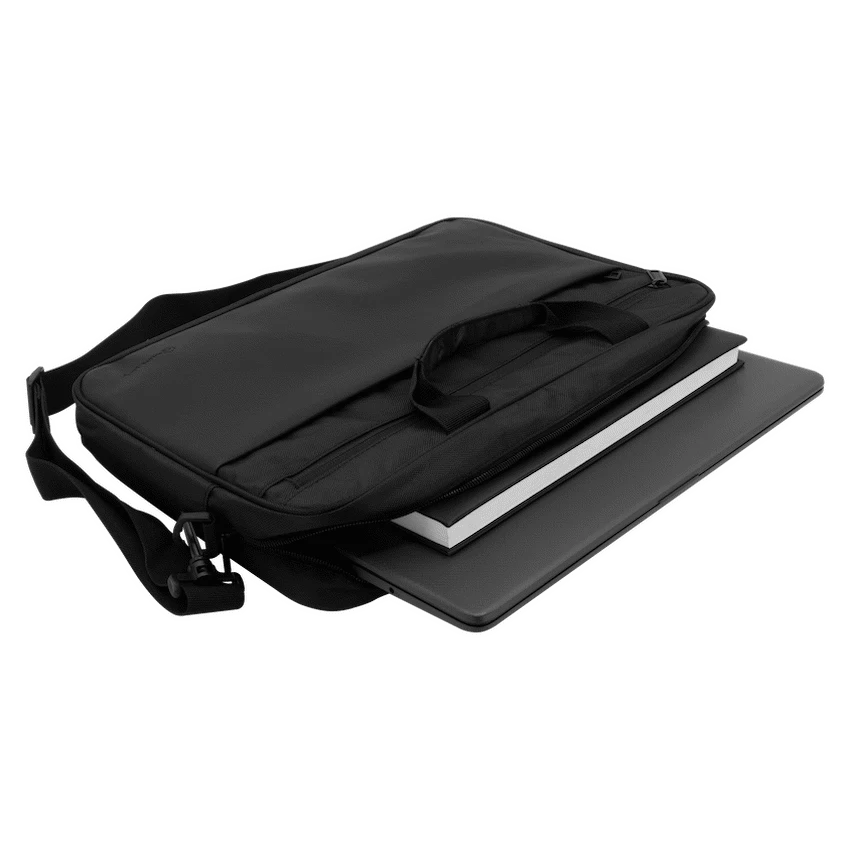 Amplify Panama 15.6" Laptop Shoulder Bag - Black - Image 26