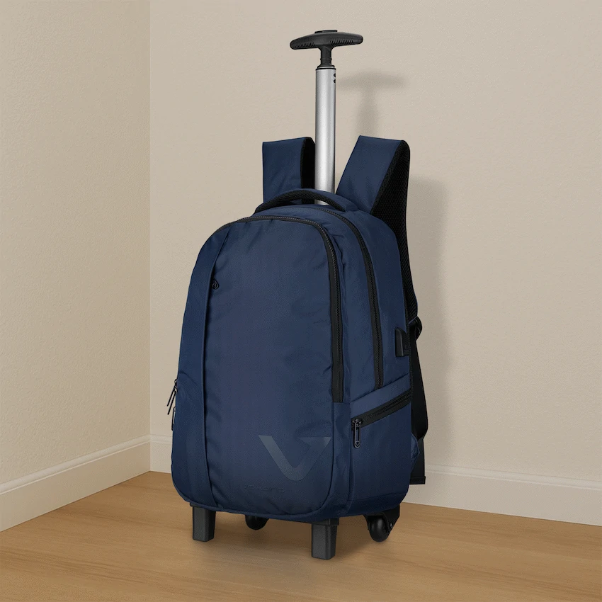 Volkano Midtown Trolley Backpack - Navy - Image 10