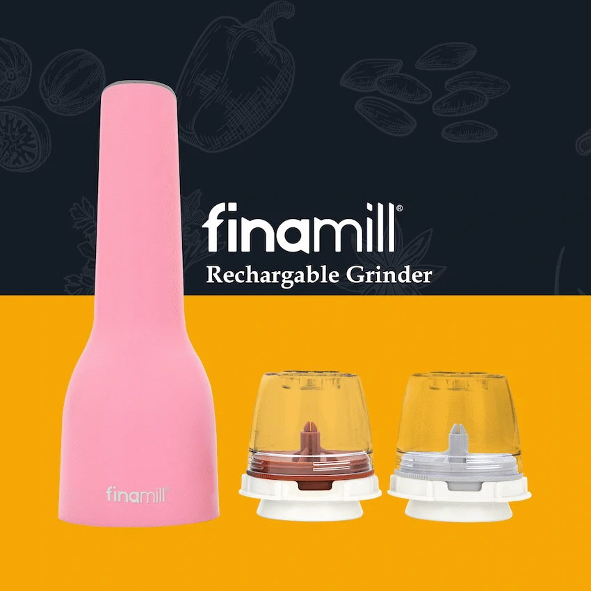 FINAMILL RECHARGEABLE grinder - Pink - Image 9