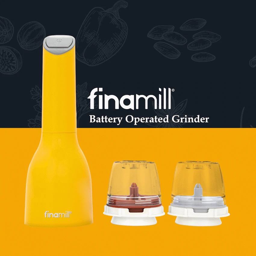 FinaMill Battery-Operated Grinder - Canary - Image 10