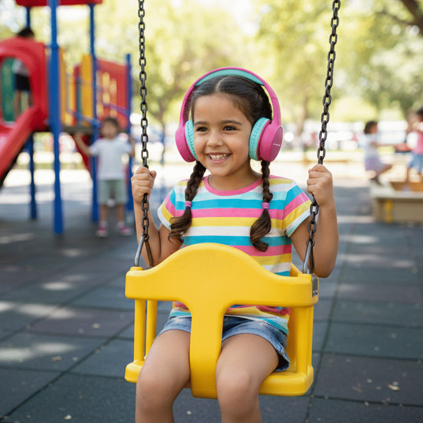 Volkano Kids Atlas Bluetooth Padded Headphones with dB Switch Function - Image 6